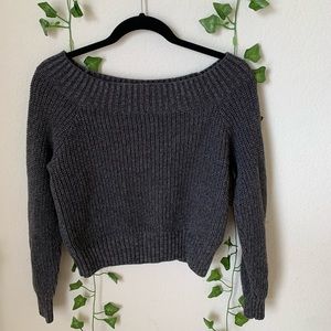 Hollister Cropped Sweater